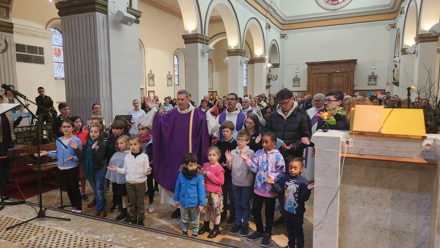 Messe en famille