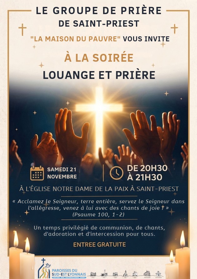 Soirée louange et prière